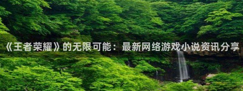 沐春杜邦娱乐：《王者荣耀》的无限可能：最新网络游戏小说资讯分